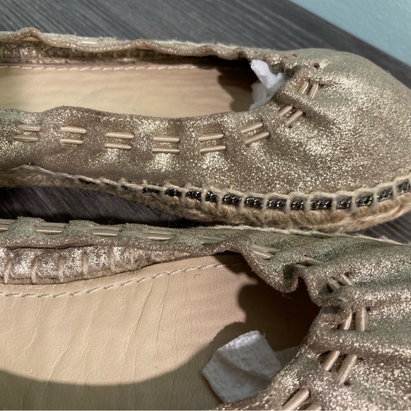 Jimmy choo Flats Eapadrille Golden hour suede - Picture 5 of 13